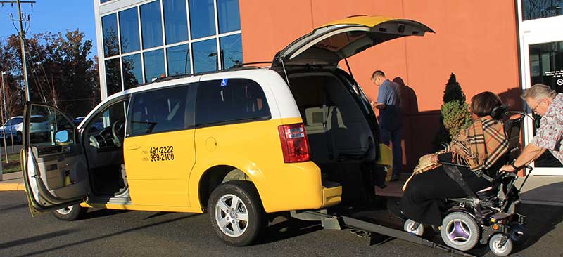 Handicap Accessible Taxi Cab